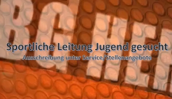 Sportliche Leitung Jugend gesucht
