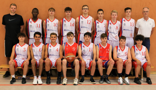U16-1 gewinnt erneut, diesmal mit 73:42 gegen DJK Rheda