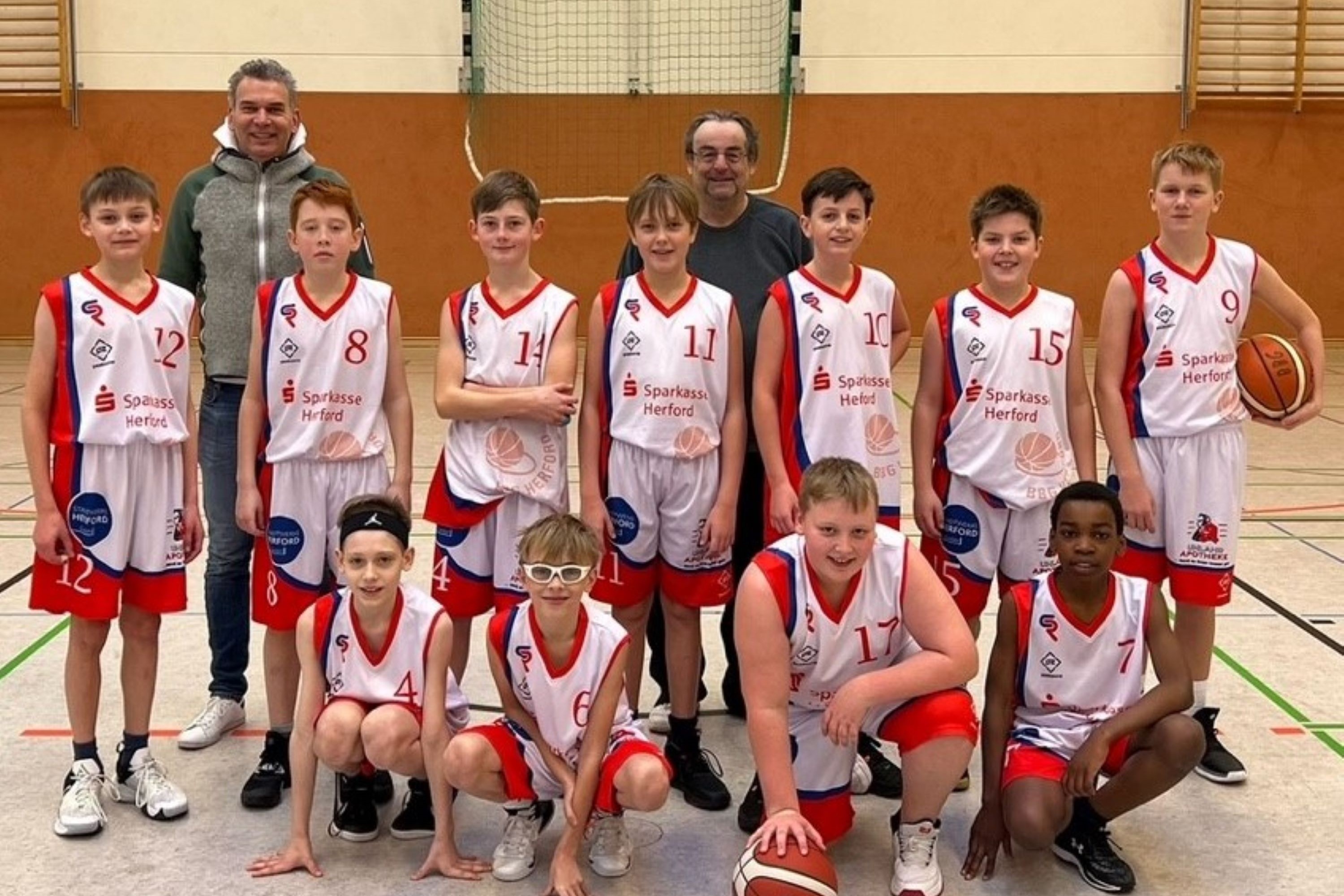 U12-1 beendet Hinrunde mit einem 79:38-Sieg gegen BC 70 Soest